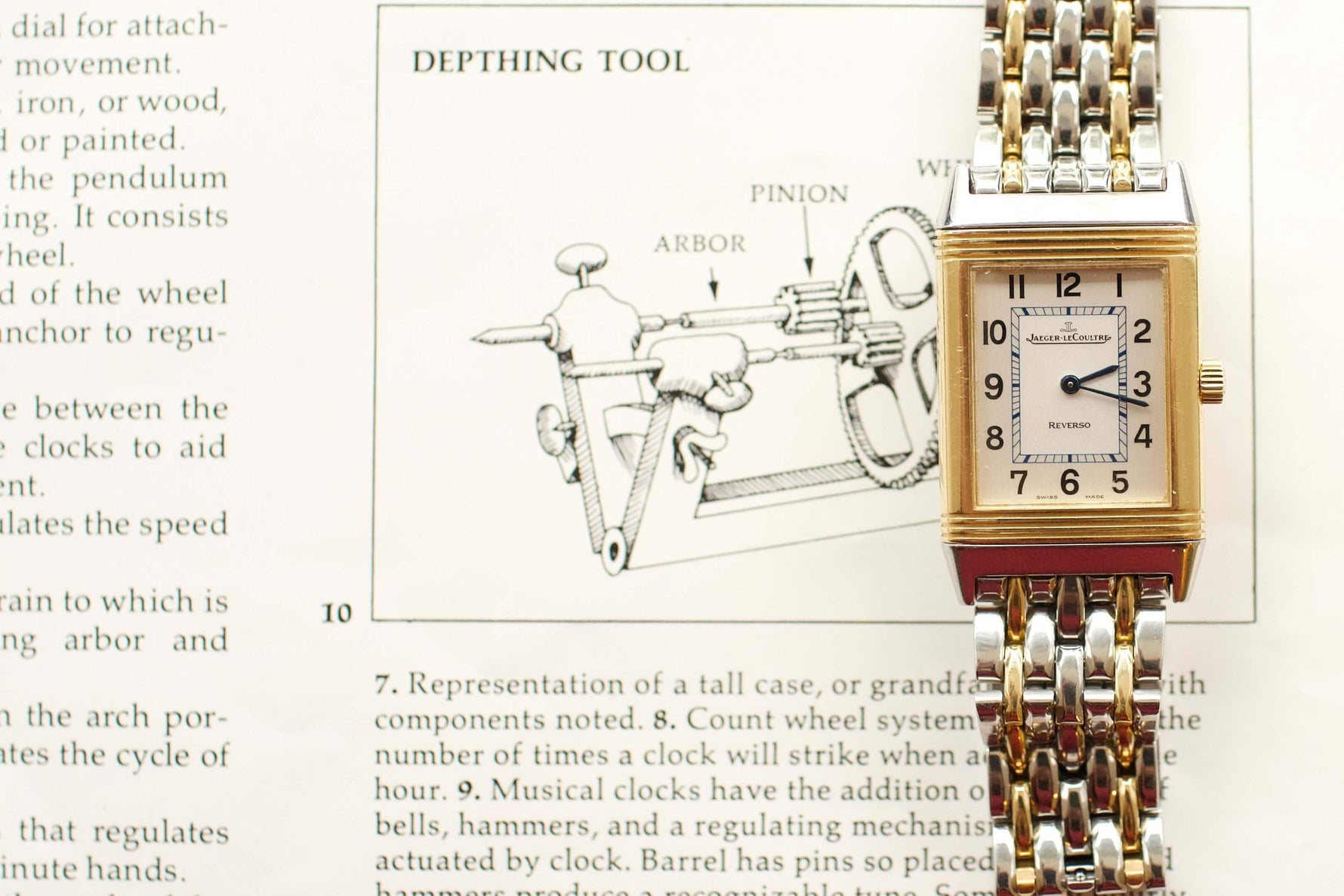 SOLDOUT: Jaeger LeCoultre Reverso Two Tone - WearingTime Luxury Watches