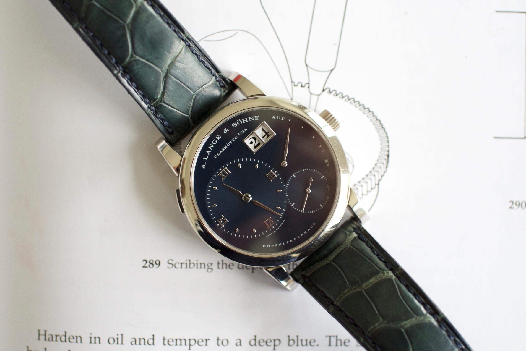 SOLDOUT: Lange and Sohne Lange 1 - WearingTime Luxury Watches