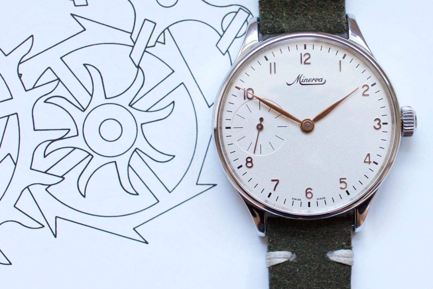SOLDOUT: Minerva 140th Anniversary Limited Edition Mens Watch - WearingTime Luxury Watches