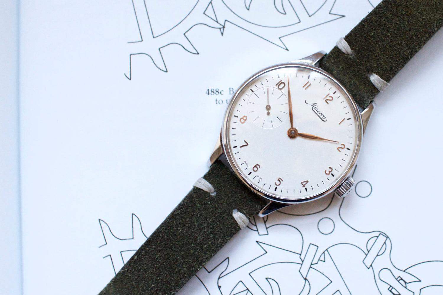 SOLDOUT: Minerva 140th Anniversary Limited Edition Mens Watch - WearingTime Luxury Watches