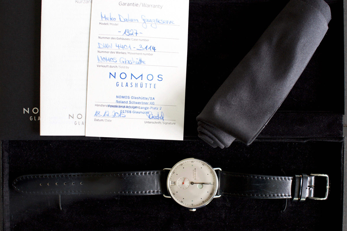 SOLDOUT: Nomos Metro GangReserve - WearingTime Luxury Watches