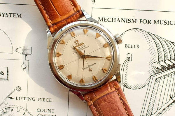 SOLDOUT: Omega Constellation Pink Gold Arrowhead Markers Ref. 2852