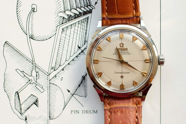 SOLDOUT: Omega Constellation Pink Gold Arrowhead Markers Ref. 2852