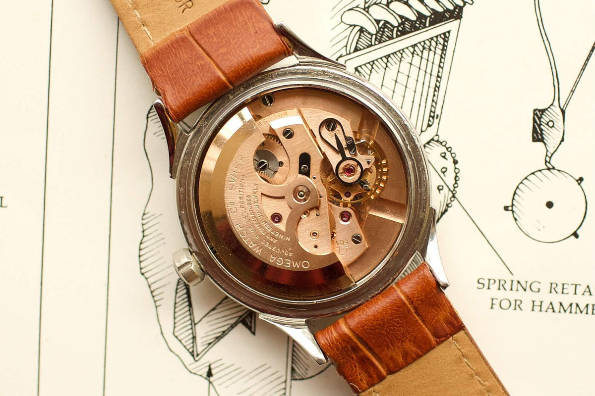 SOLDOUT: Omega Constellation Pink Gold Arrowhead Markers Ref. 2852 - WearingTime Luxury Watches