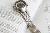 SOLDOUT: Omega FlightMaster Chronograph 1970s Vintage Reference 145.036 One Owner PAPERS