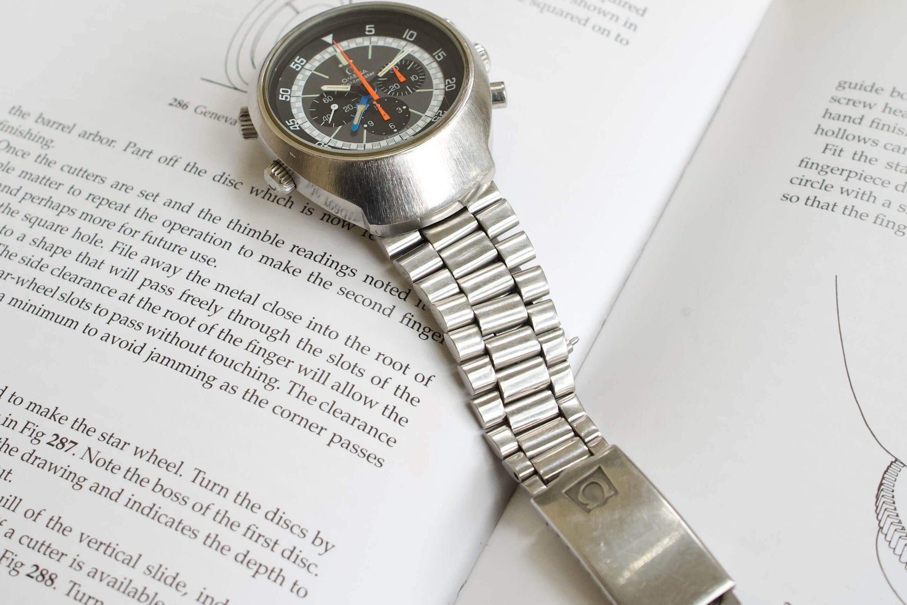 SOLDOUT: Omega FlightMaster Chronograph 1970s Vintage Reference 145.036 One Owner PAPERS - WearingTime Luxury Watches