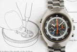 SOLDOUT: Omega FlightMaster Chronograph 1970s Vintage Reference 145.036 One Owner PAPERS