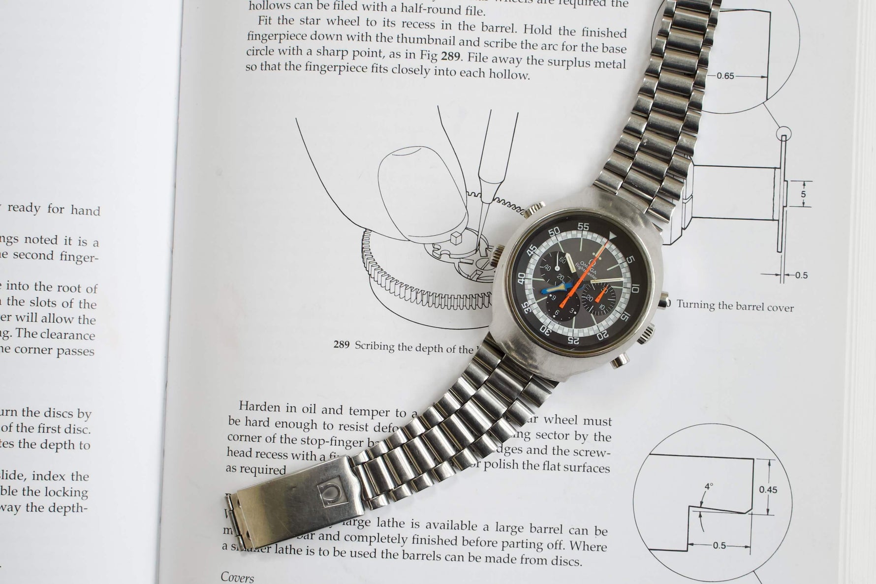 SOLDOUT: Omega FlightMaster Chronograph 1970s Vintage Reference 145.036 One Owner PAPERS - WearingTime Luxury Watches