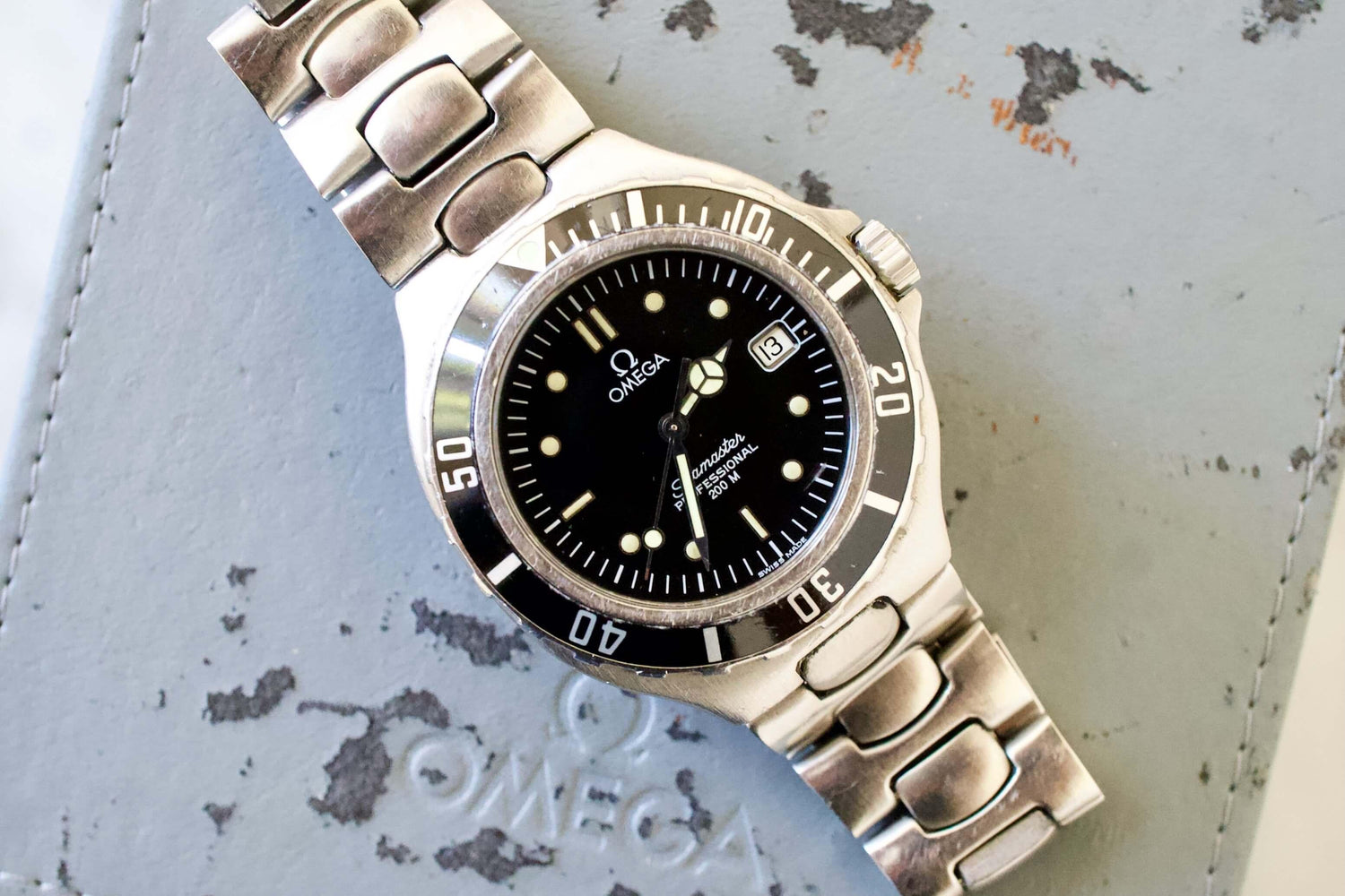 SOLDOUT: Omega Seamaster Pre-Bond 200m 396.1062 Quartz 38mm Mens Watch - WearingTime Luxury Watches