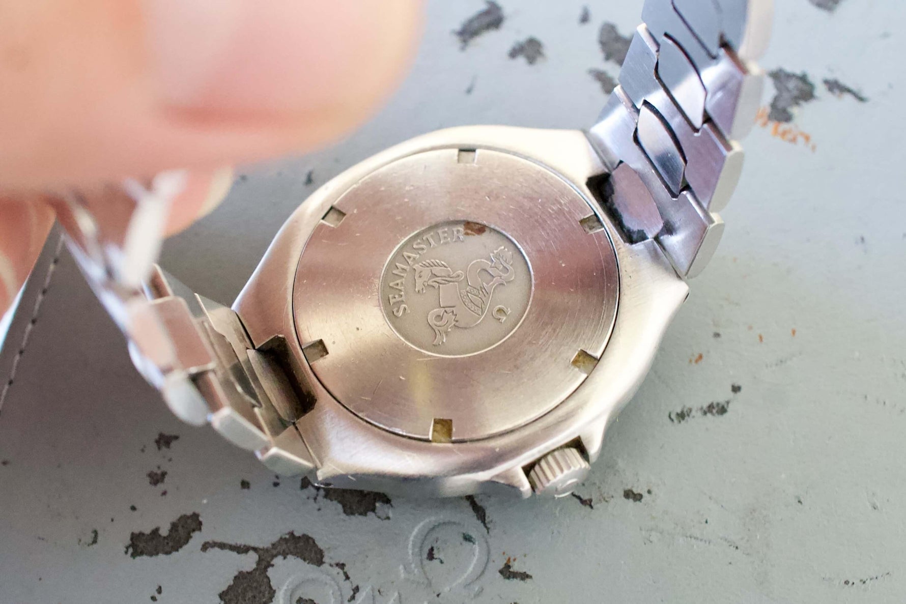 SOLDOUT: Omega Seamaster Pre-Bond 200m 396.1062 Quartz 38mm Mens Watch - WearingTime Luxury Watches