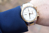 SOLDOUT: Omega Speedmaster ‘57 Co-Axial Chronograph Stainless Steel & 18K Red Gold Men’s Watch