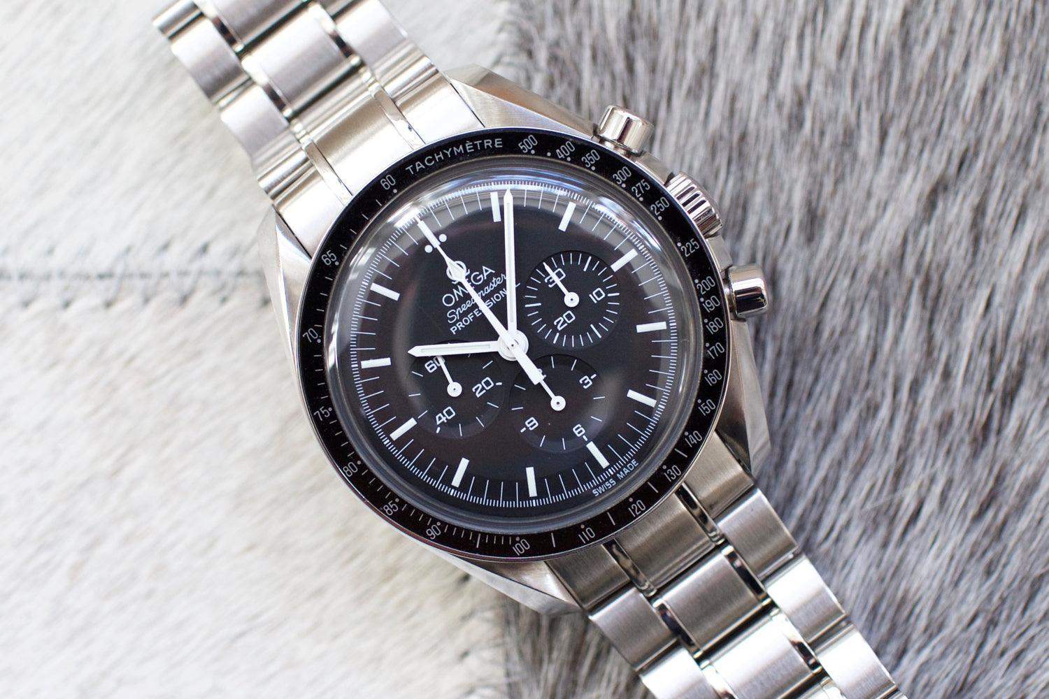 SOLDOUT: Omega Speedmaster Moon Watch 3570.50.00 Chronograph Steel Mens - WearingTime Luxury Watches