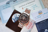 Omega Speedmaster Professional 145.022 stainless steel watch with certificates
