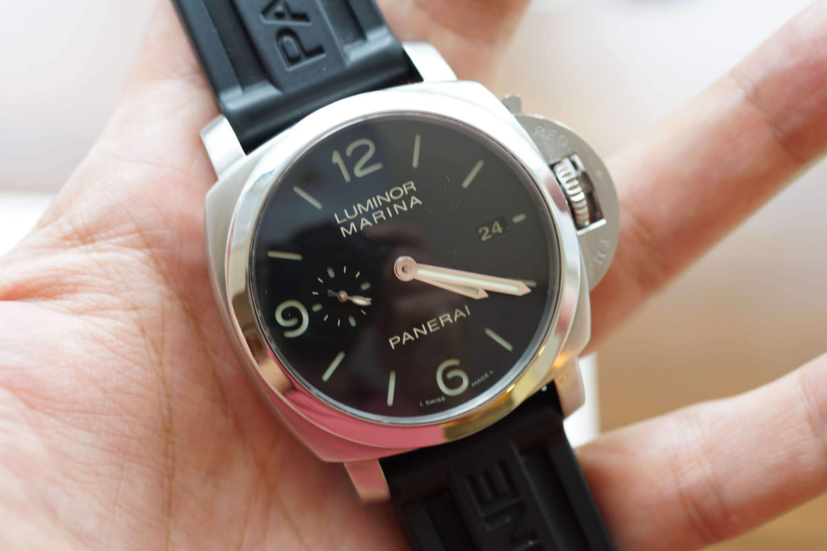 SOLDOUT: Panerai PAM 312 Luminor Marina Men's Watch 44mm - WearingTime Luxury Watches
