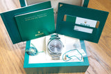 SOLDOUT: Rolex 114300 Oyster Perpetual 39mm Rhodium Dial Box and Papers One Owner