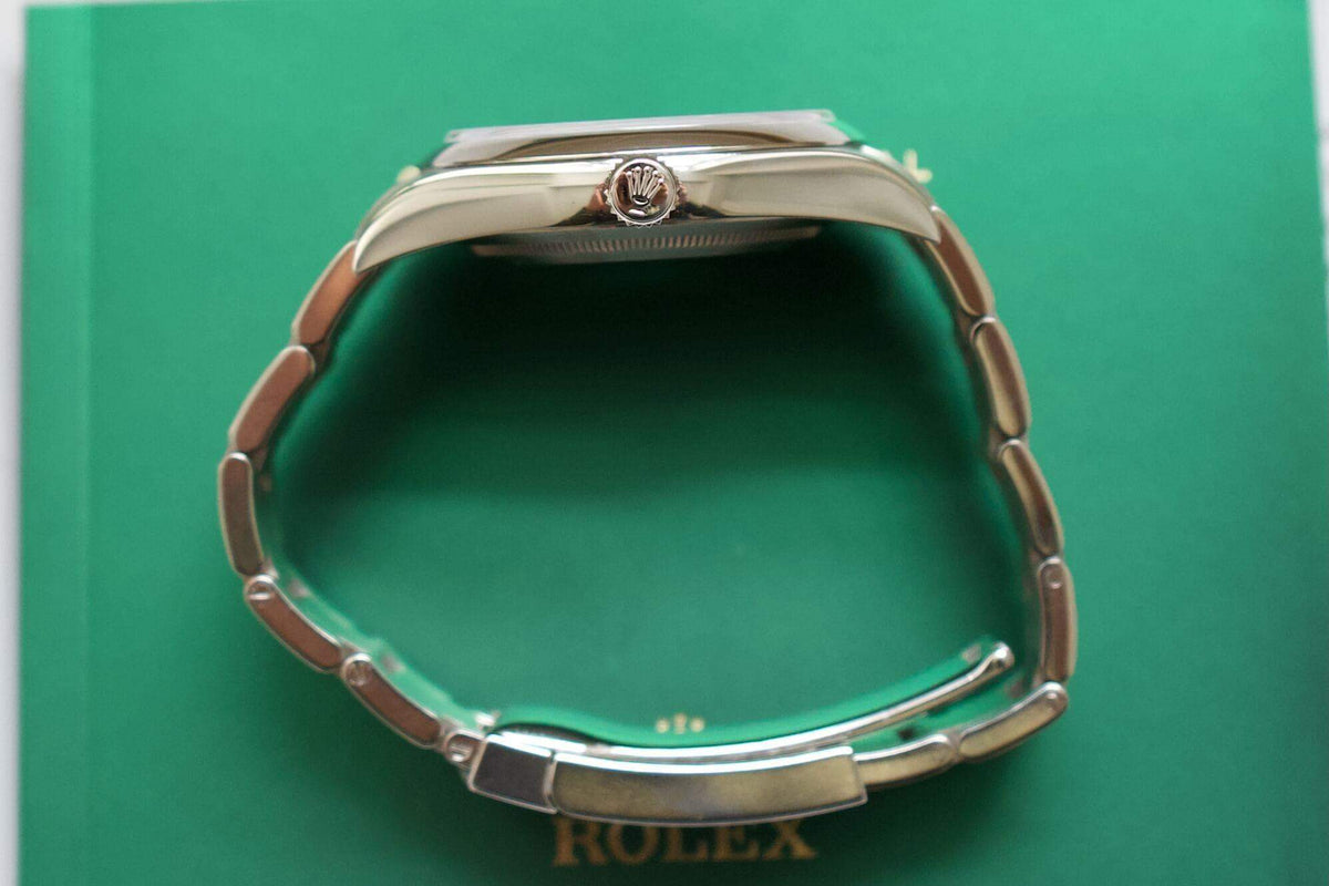 SOLDOUT: Rolex 114300 Oyster Perpetual 39mm Rhodium Dial Box and Papers One Owner - WearingTime Luxury Watches