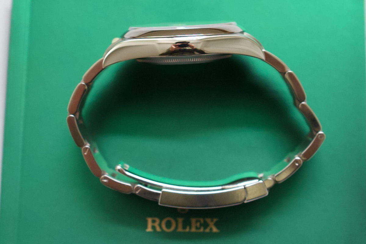 SOLDOUT: Rolex 114300 Oyster Perpetual 39mm Rhodium Dial Box and Papers One Owner - WearingTime Luxury Watches