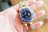 SOLDOUT: Rolex 126613LB Two Tone Submariner 2022 Box and Papers NEW