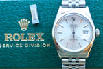 SOLDOUT: Rolex 1501 Oyster Perpetual Date 34mm Jubilee Bracelet Service Box - WearingTime Luxury Watches