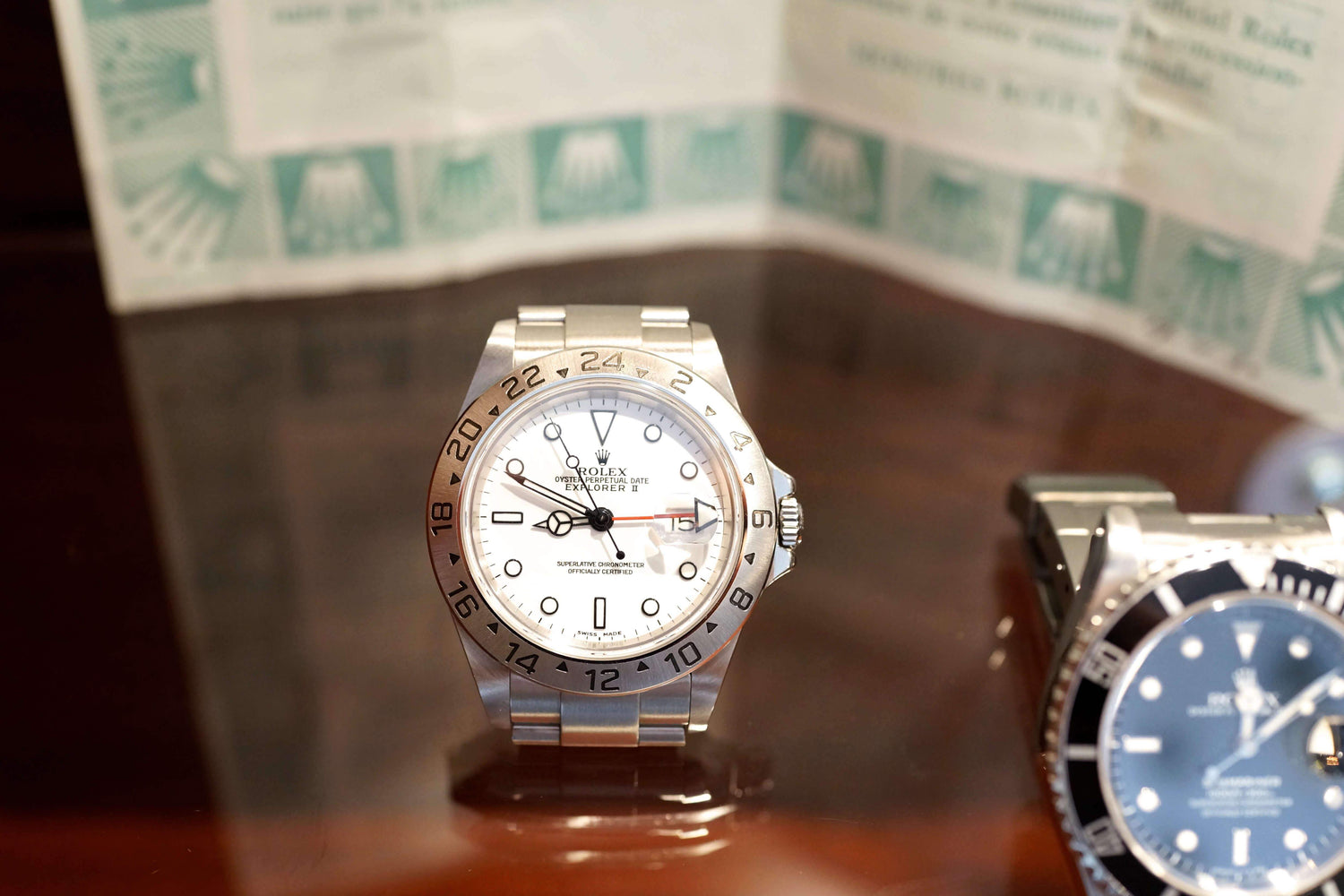 SOLDOUT: Rolex 16570 GMT POLAR New Old Stock - WearingTime Luxury Watches