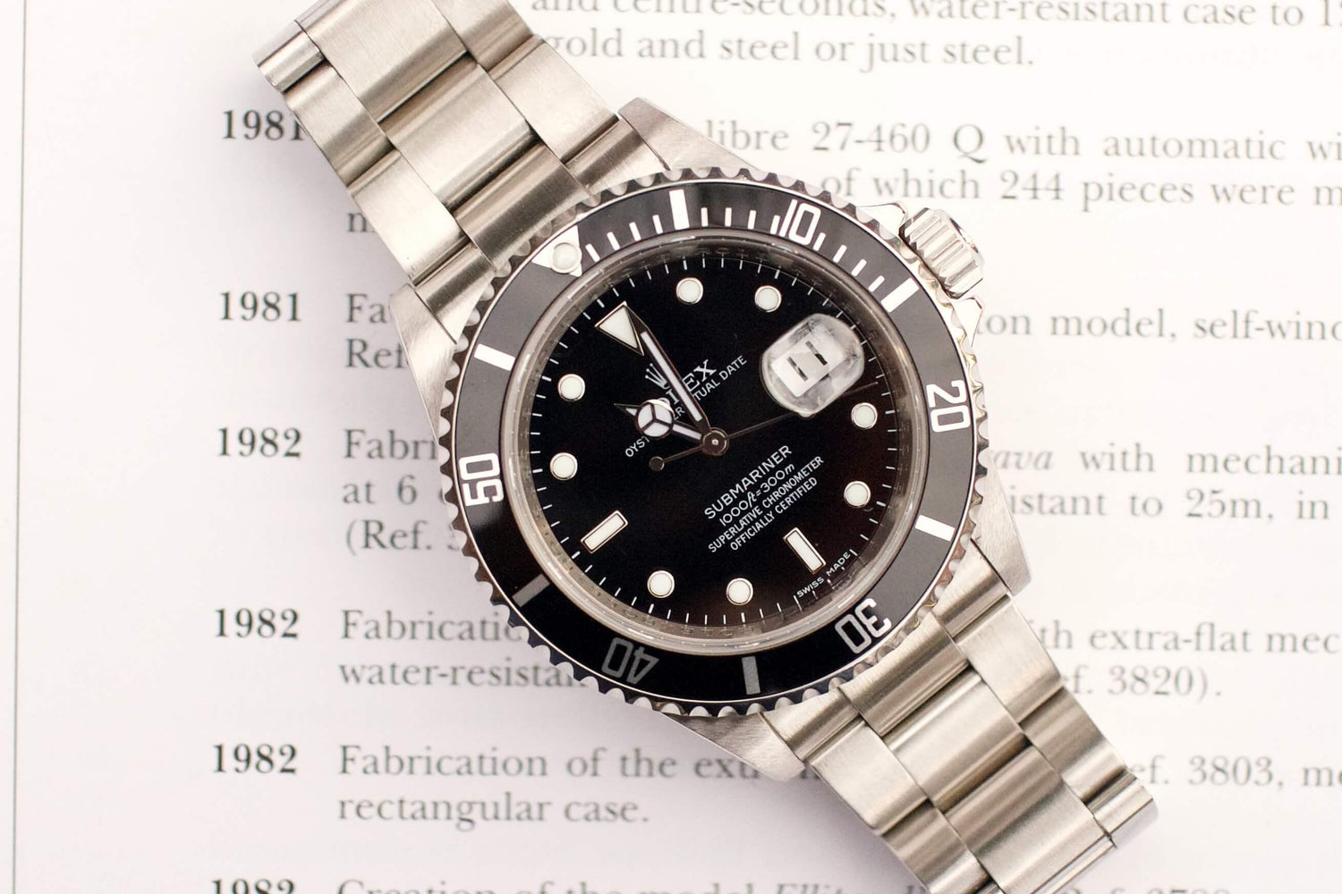 SOLDOUT: Rolex 16610T "M" Series 2007/2008 Rehault - WearingTime Luxury Watches