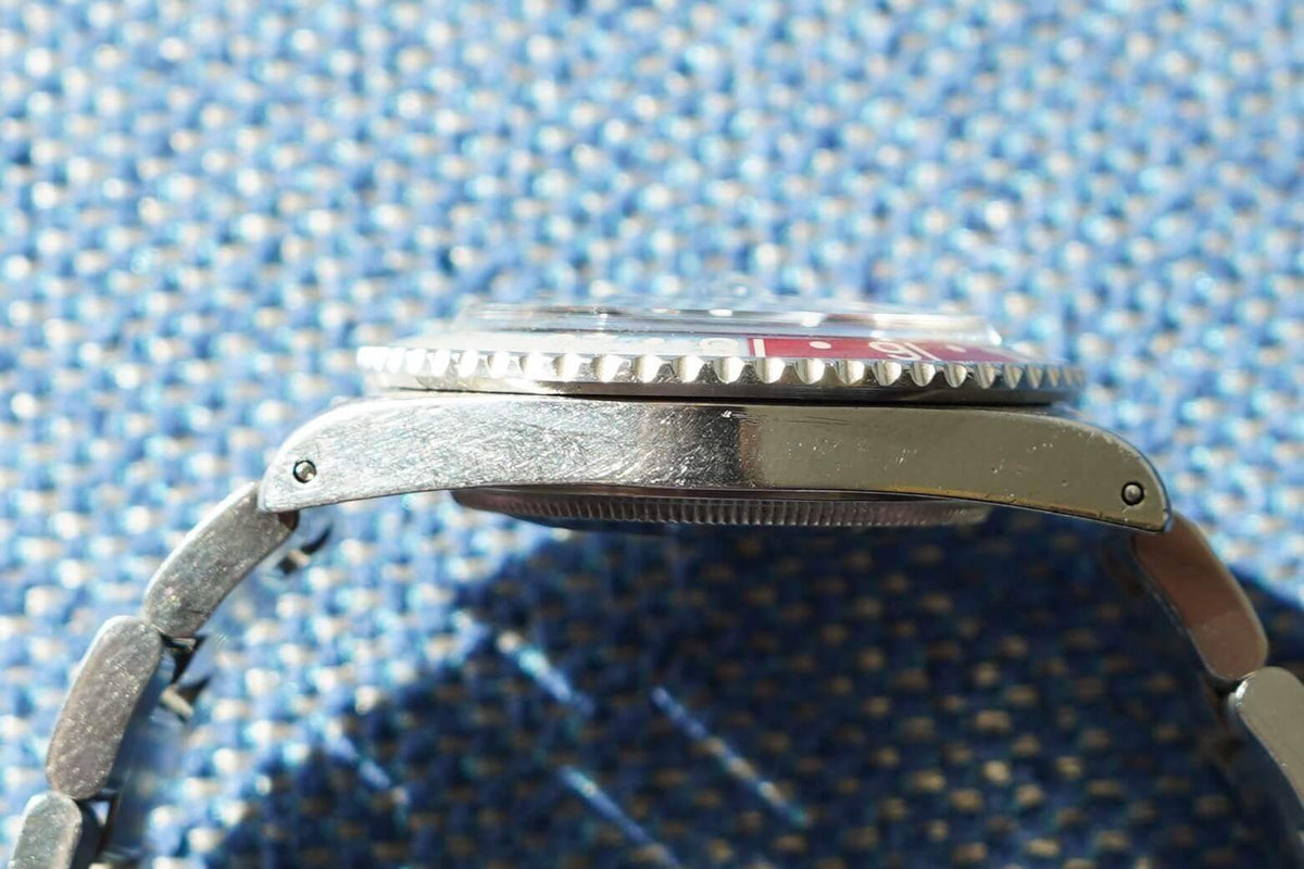 SOLDOUT: Rolex 1675 Pepsi GMT 1978 Ghost Bezel - WearingTime Luxury Watches