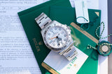 Rolex Oyster Perpetual Air-King watch with original box and guarantee papers.
