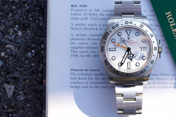 SOLDOUT: Rolex 216570 POLAR 2020 Box and Papers