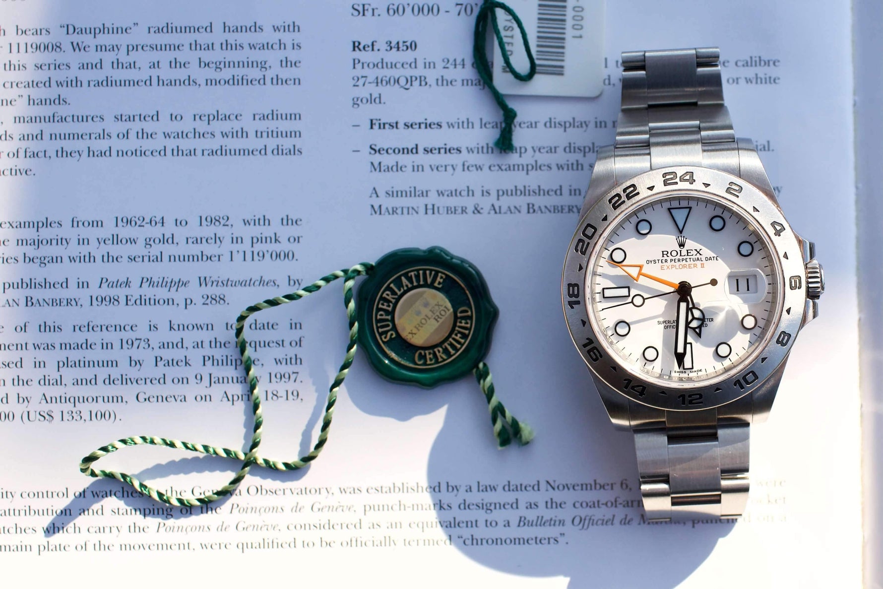 SOLDOUT: Rolex 216570 POLAR 2020 Box and Papers - WearingTime Luxury Watches