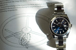 SOLDOUT: Rolex Datejust 41 Smooth Bezel ref 126300 Blue Stick Dial Box and Papers - WearingTime Luxury Watches