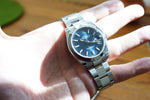 SOLDOUT: Rolex Datejust 41 Smooth Bezel ref 126300 Blue Stick Dial Box and Papers - WearingTime Luxury Watches