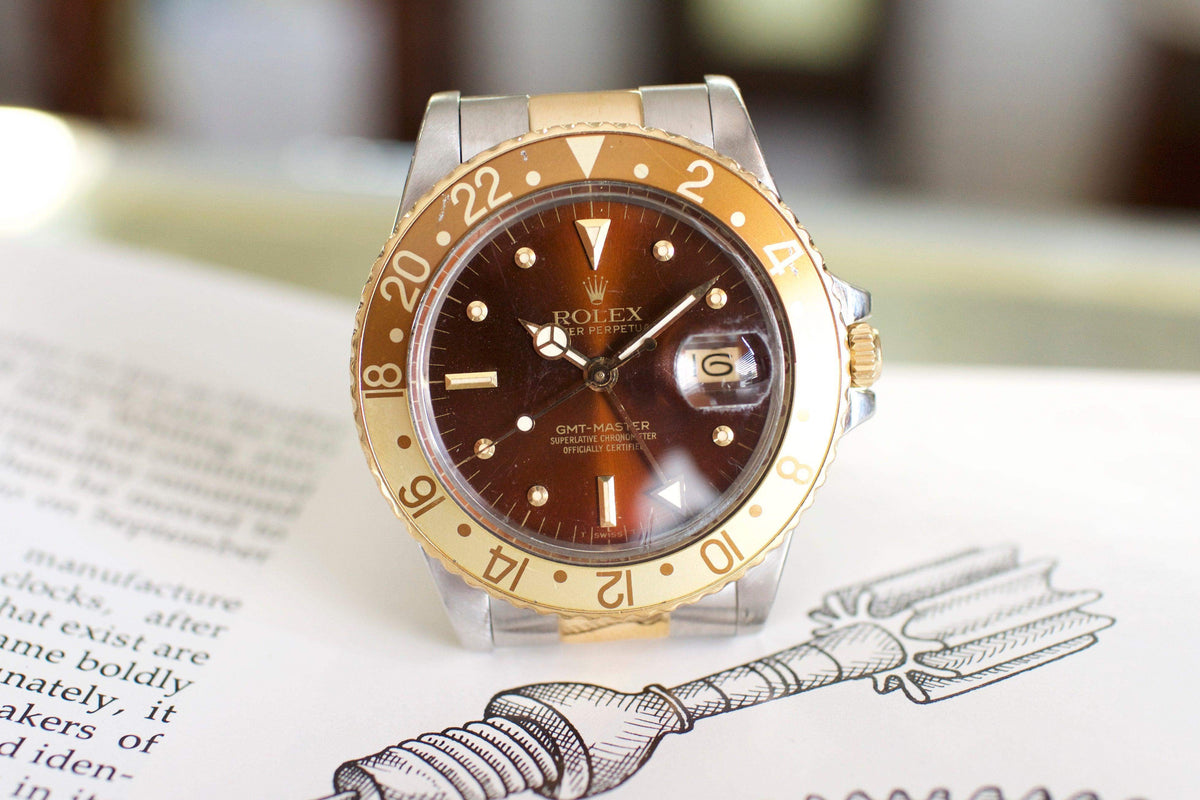 SOLDOUT: Rolex GMT 1675 Root Beer Vintage - WearingTime Luxury Watches