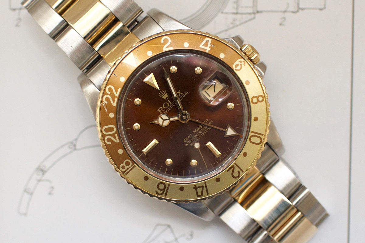 SOLDOUT: Rolex GMT 1675 Root Beer Vintage - WearingTime Luxury Watches