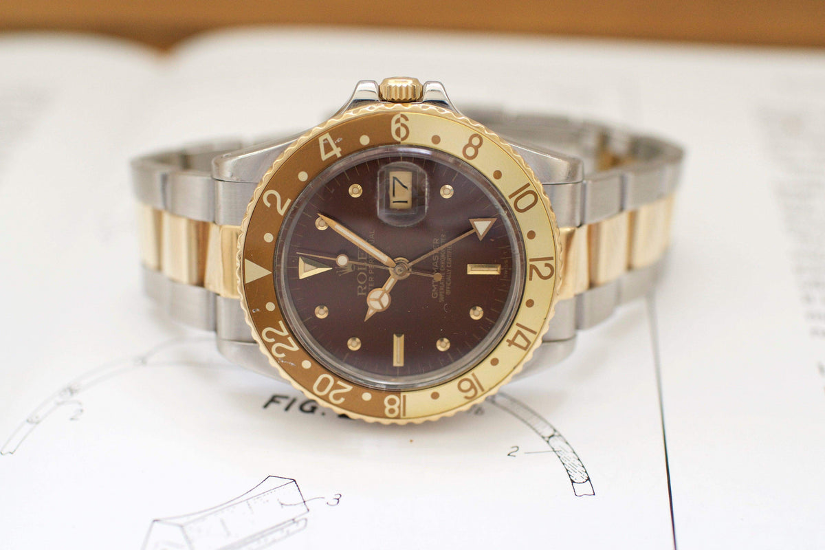 SOLDOUT: Rolex GMT 1675 Root Beer Vintage - WearingTime Luxury Watches