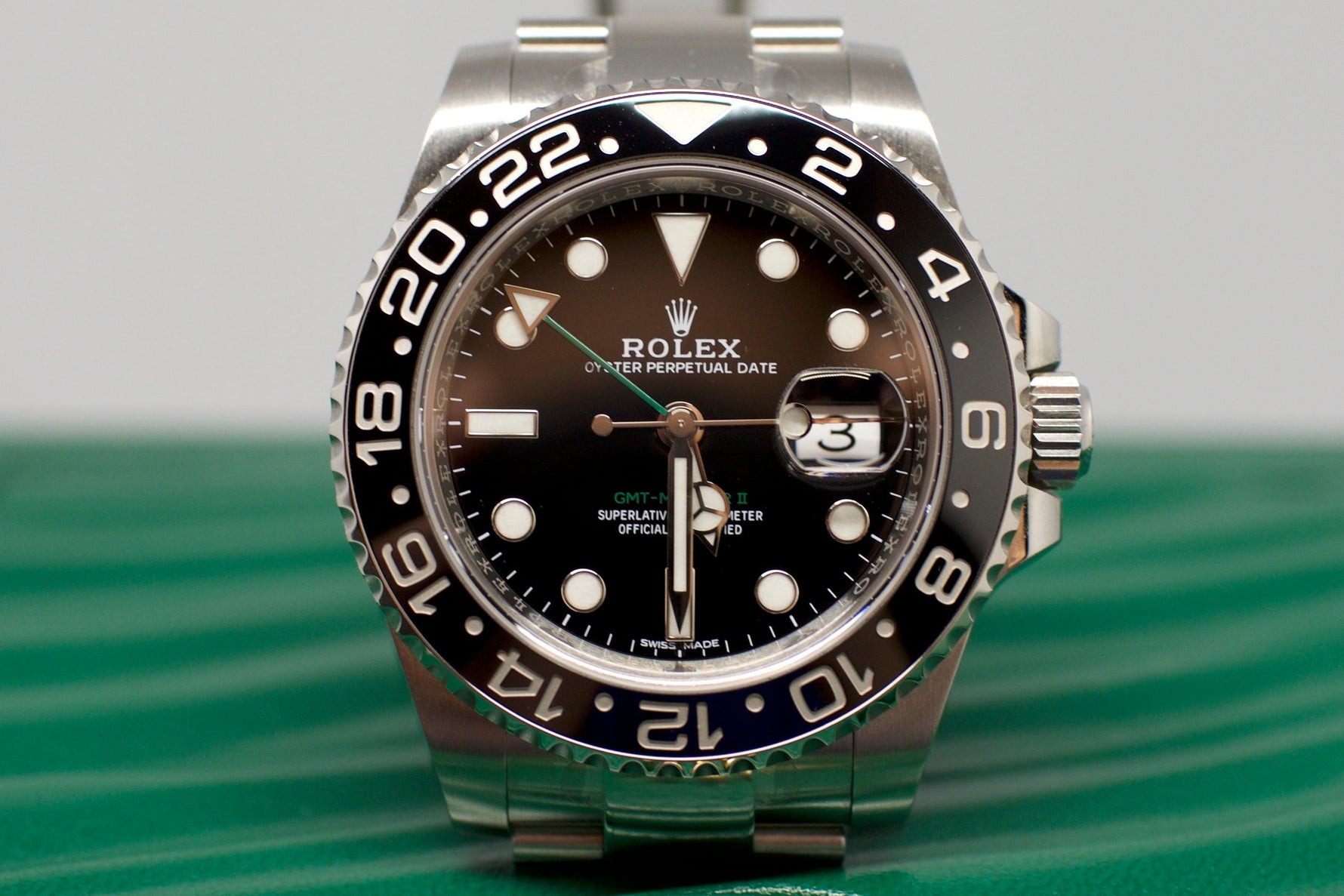 SOLDOUT: Rolex GMT ii Batman 116710BLNR - WearingTime Luxury Watches