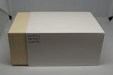 Oyster S SAP 39137 watch box with handwritten code on white and beige packaging