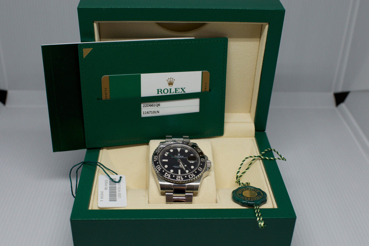 SOLDOUT: Rolex GMT ii Batman 116710BLNR - WearingTime Luxury Watches