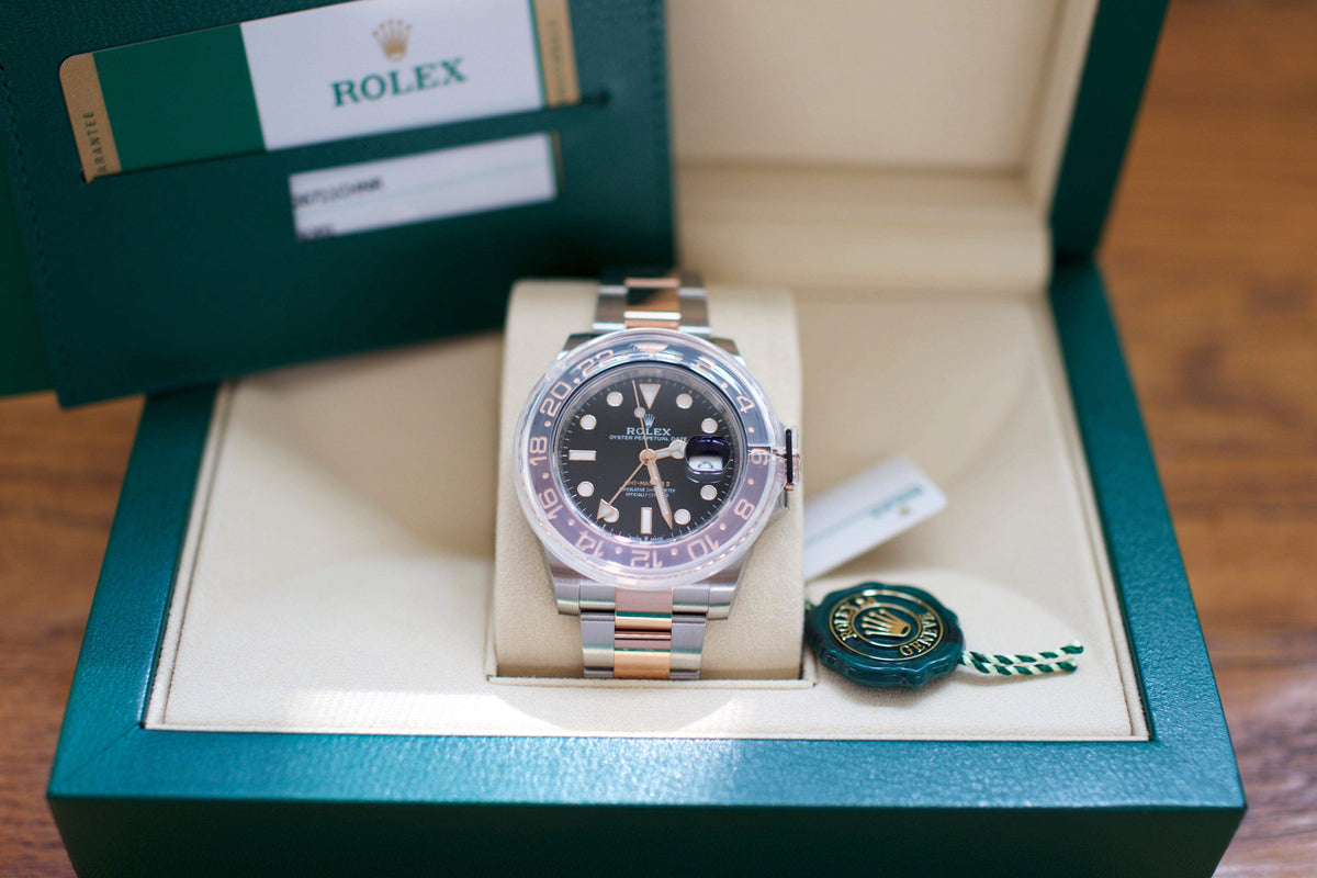 SOLDOUT: Rolex GMT II Root Beer - WearingTime Luxury Watches