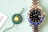 SOLDOUT: Rolex GMT Master II Batman 126710BLNR Steel Mens Watch 2020 Papers