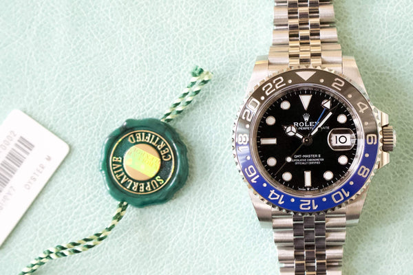 SOLDOUT: Rolex GMT Master II Batman 126710BLNR Steel Mens Watch 2020 Papers