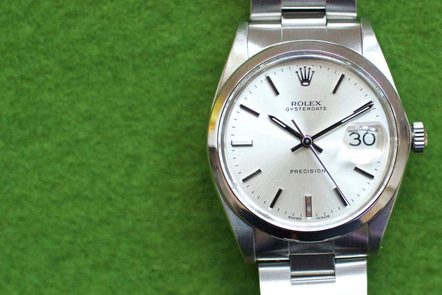 SOLDOUT: Rolex Oyster Precision 6694 34mm SERVICE PAPERS - WearingTime Luxury Watches