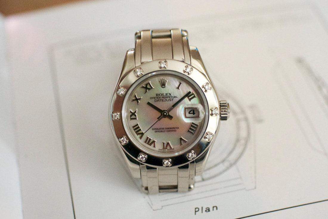 SOLDOUT: Rolex Pearlmaster Womens - WearingTime Luxury Watches