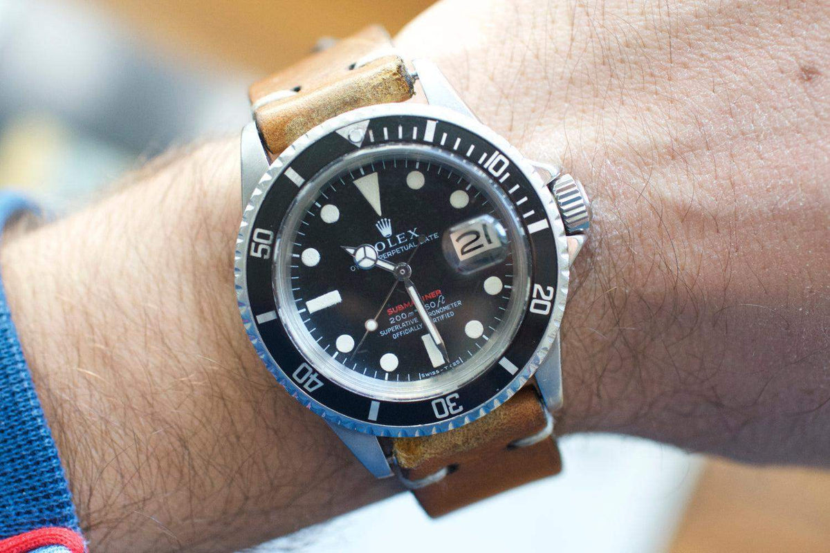 SOLDOUT: Rolex RED Submariner Date 1680 METERS FIRST 1969 - WearingTime Luxury Watches
