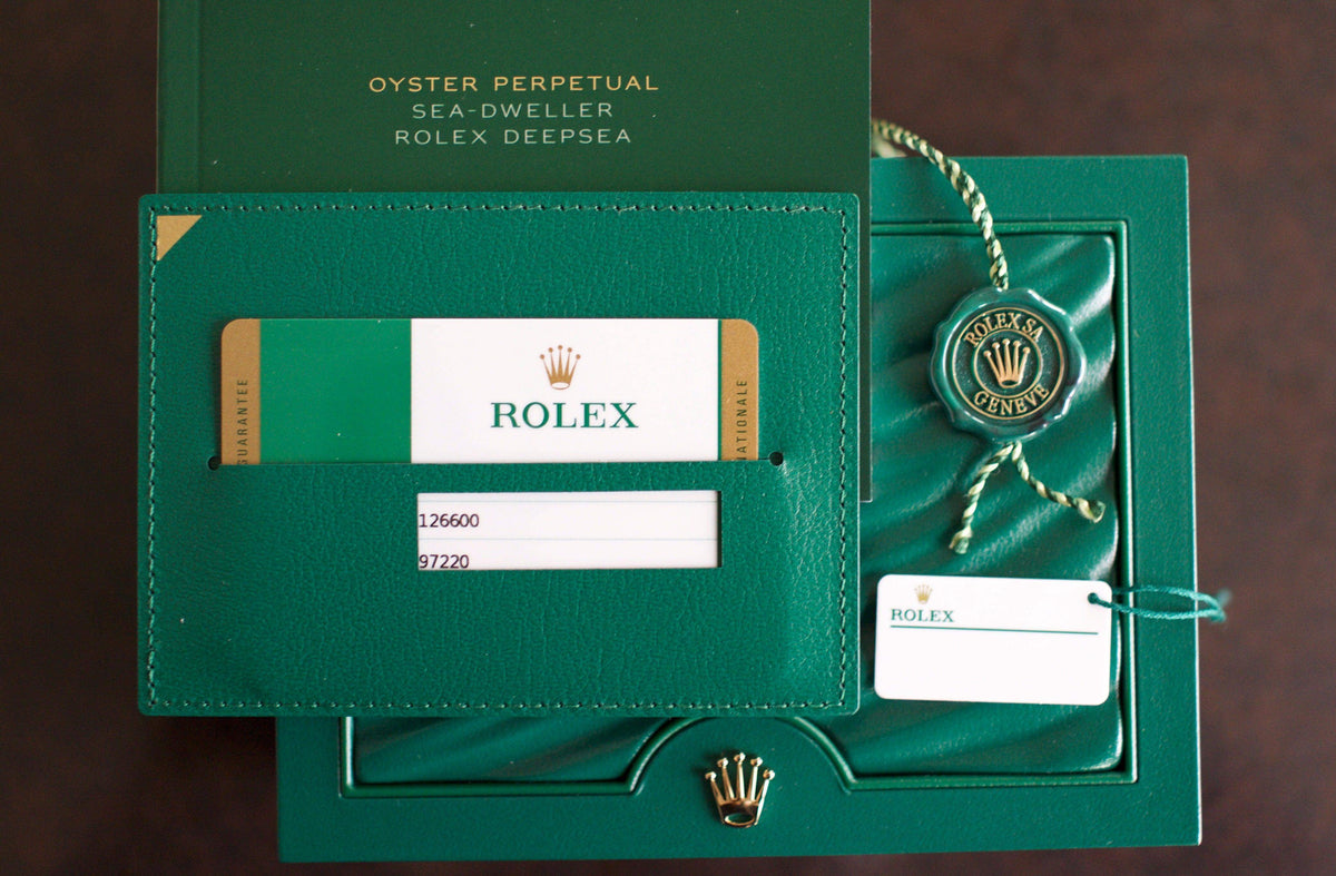SOLDOUT: Rolex Sea-Dweller 126600 - WearingTime Luxury Watches