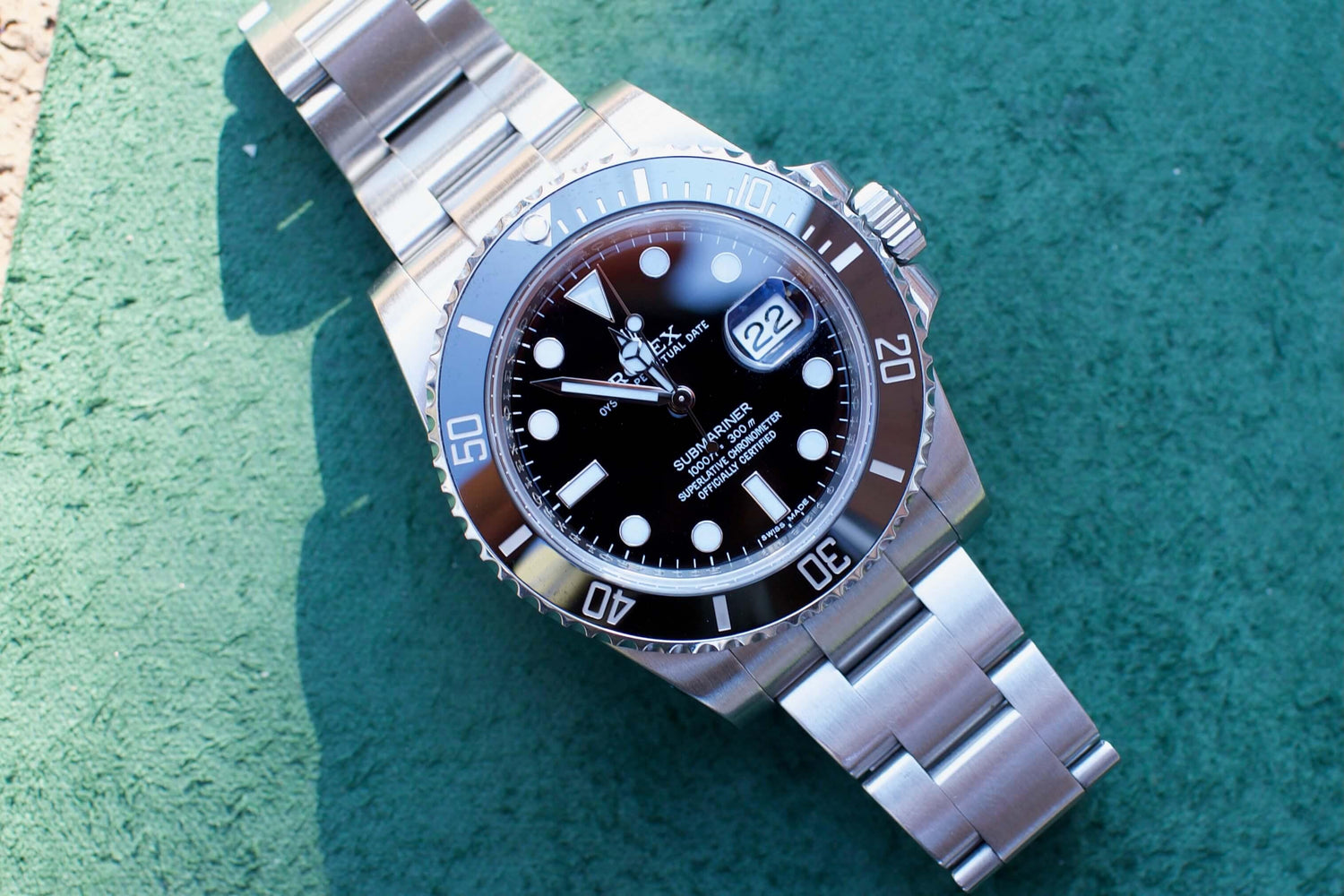 SOLDOUT: Rolex Submariner Date 116610 Box and Manuals Mens Watch - WearingTime Luxury Watches