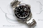 SOLDOUT: Rolex Submariner Date 16610 Mens Black Dial - WearingTime Luxury Watches