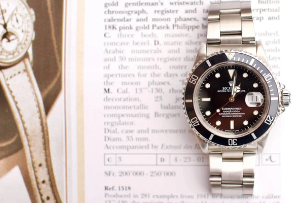SOLDOUT: Rolex Submariner Date 16610 Pre Ceramic