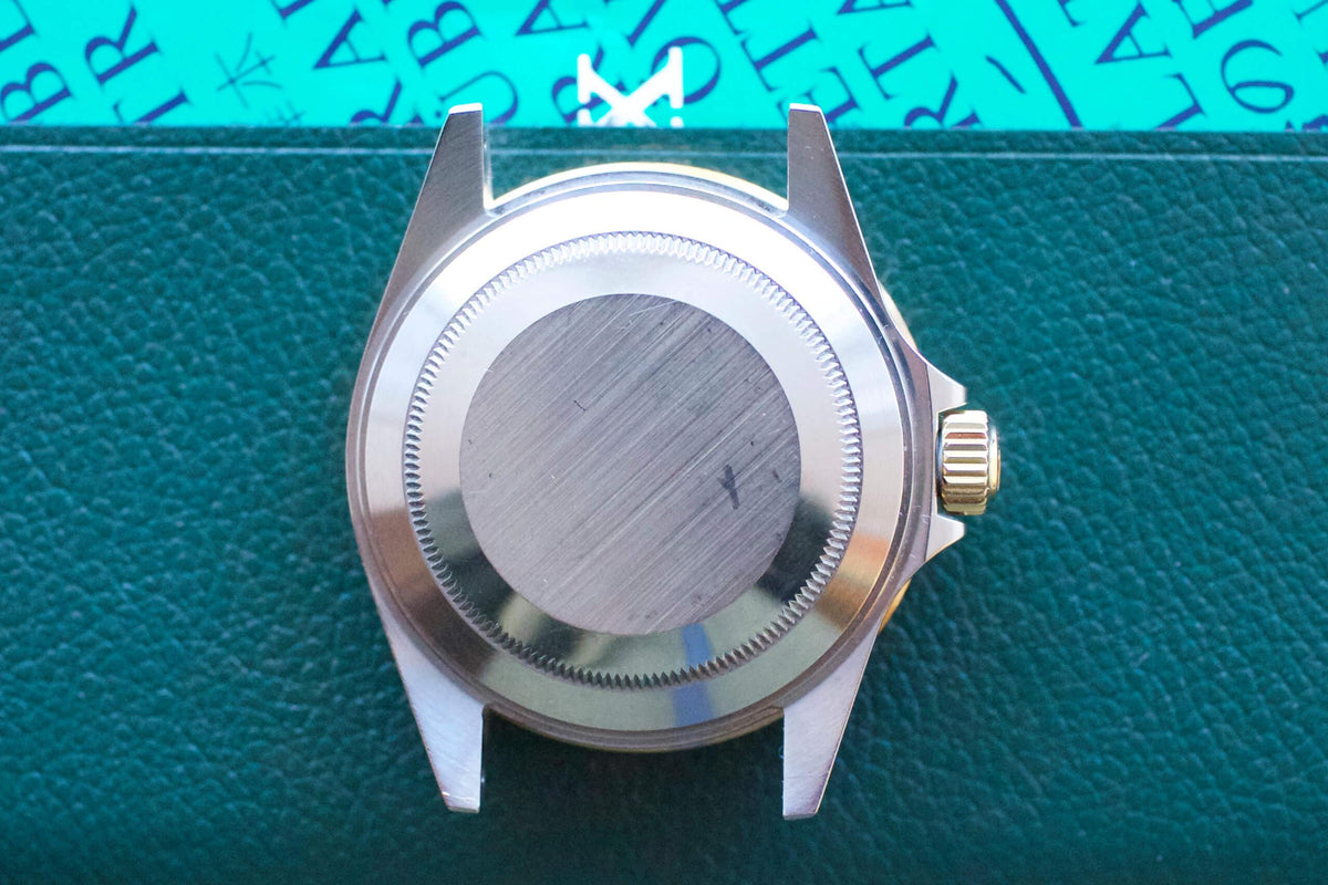 SOLDOUT: Rolex Submariner Two Tone 16613 "Bluesy" Box and Papers 2003 - WearingTime Luxury Watches
