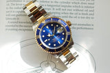 SOLDOUT: ROLEX TWO TONE SUBMARINER 16613 "BLUESY" 1999 Swiss Only Transitional