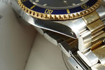 SOLDOUT: ROLEX TWO TONE SUBMARINER 16613 "BLUESY" 1999 Swiss Only Transitional - WearingTime Luxury Watches